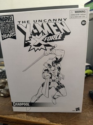 Hasbro: Uncanny X-Men - X-Force - Deadpool Marvel Legends Figure Marvel 80 Years