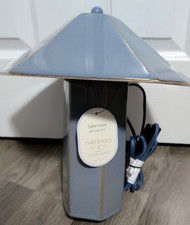 Ceramic Table Lamp Blue - Threshold designed ...