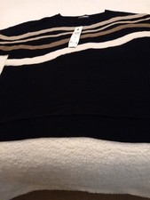 Womens Doris Streich Size UK 16 Jumper Pullover Sweater Black