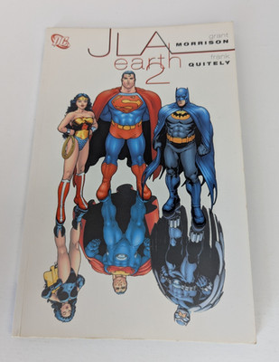 JLA Earth 2 TPB Grant Morrison Frank Quitely DC Comics 2000 Multiverse Graphic N