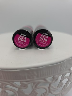 Revlon 2 Super Lustrous Glass Shine Lipstick 0.11 oz O04 Cherries In The Snow 