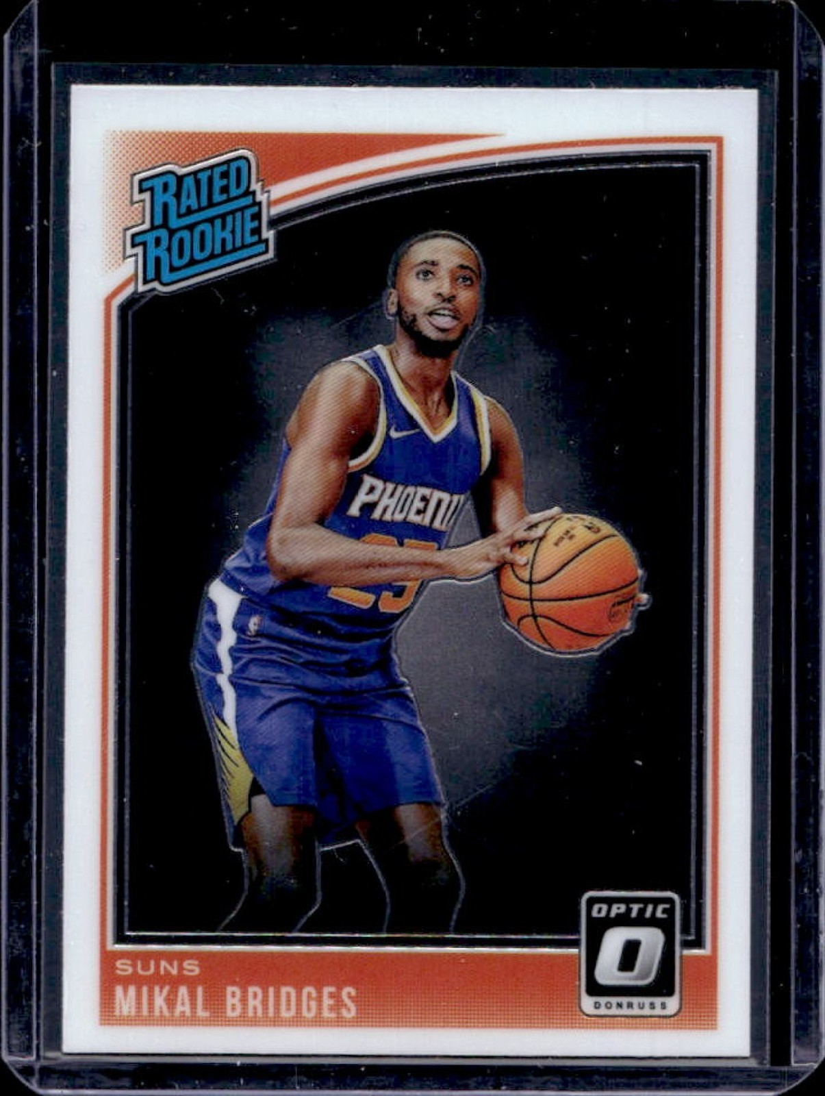 2018-19 Donruss Optic Mikal Bridges Rookie RC #200 Suns