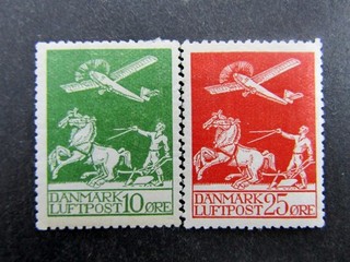 nystamps Denmark Stamp # C1 C3 Mint OG H €90 O9y1716