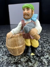 Lefton Colonial Village 11278 Jason Cook Barrel Maker/Cooper New  Box 20