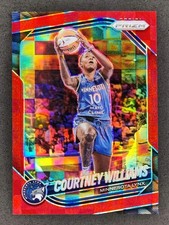 2025 Panini WNBA Prizm COURTNEY WILLIAMS Red Pandora /199 #69 Minnesota Lynx