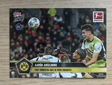Aaron Anselmino Topps NOW RC Rookie Base Borussia Dortmund EN BVB FIRST GOAL