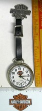 Harley pocket watch vintage collectible old HD motorcycle memorabilia- works
