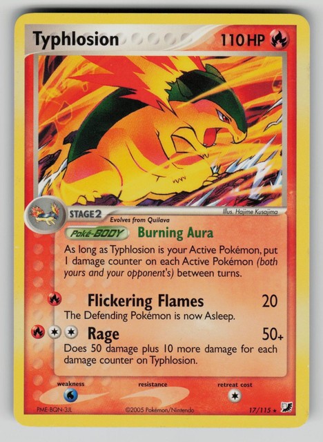Typhlosion #17 (Unseen Forces (2005))