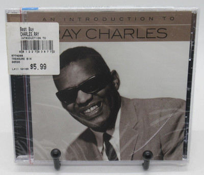 RAY CHARLES: AN INTRODUCTION TO RAY CHARLES MUSIC CD, 10 GREAT TRACKS, RHINO ENT
