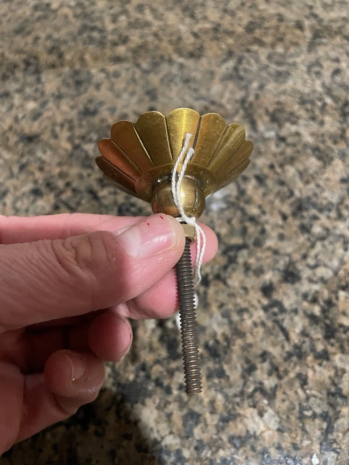 Tiradores de cajón de flores vintage Anthropologie, rosa y marfil, nuevos en caja, juego de 5 Foto 2 de 4