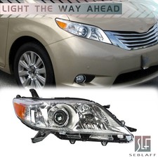 For Toyota Sienna 2011-2020 Headlight Assembly Right Passenger Side Halogen Type