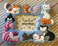 Disney Aristocats photo frame, magnetic, no stand