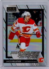 2023-24 O-Pee-Chee Platinum #295 Jakob Pelletier Rainbow