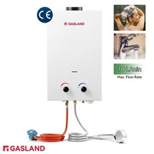 10L Gas LPG Hot Water Heater Portable Instant Propane Shower for Camping Travel