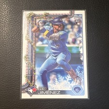 Topps Leo Jiménez #H57 Toronto Blue Jays MLB Baseball 2023 Holiday Rookie Card