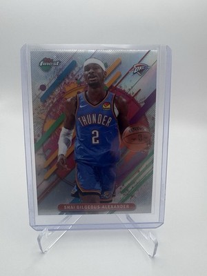 Topps 2025-26 Finest RARE REFRACTOR Shai Gilgeous-Alexander #160 MVP  