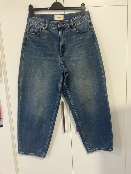 Unison Barrel Leg Jeans