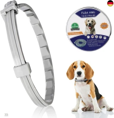 Verstellbar Zecken- & Flohschutz Halsband Hund, Floh und Zeckenhalsband für  - Bild 1 von 4
