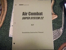 AIR COMBAT  KIT     video game manual