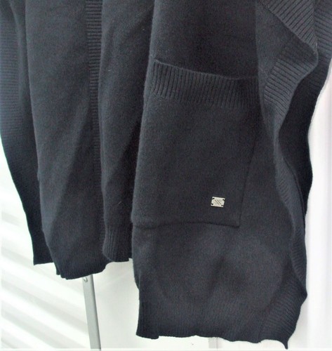 SOIA & KYO Women's Yara Hooded Knitted Cape Wrap - Black - One Size - $175 - Picture 9 of 10