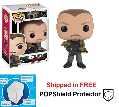Funko POP DC Comics Suicide Squad Rick Flag #99