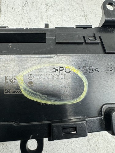 2015 - 2018 MERCEDES C300 W205 DASH MEDIA RADIO NAVIGATION CONTROL SWITCH OEM - Picture 10 of 10