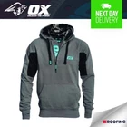 OX Tools W5504 Hoody Hooded Jumper Sweatshirt Black & Grey *All Sizes Available*