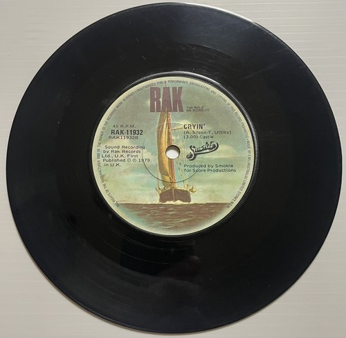 Smokie Do To Me / Cryin’ Vinyl Record 7” 45 RPM RAK-11932 RAK 1979 - Picture 11 of 24