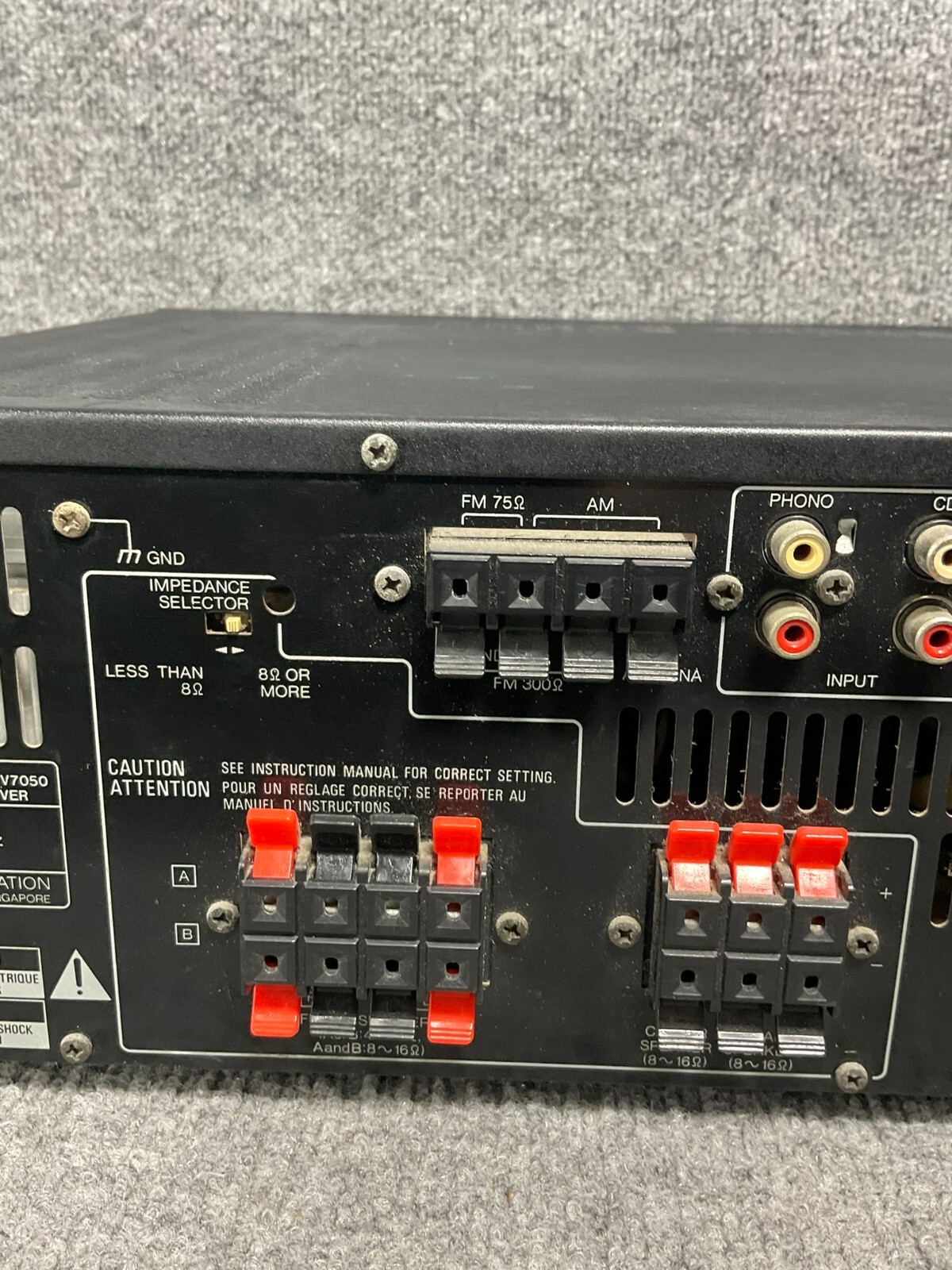 Kenwood Audio Video Stereo Receiver KRV7050, Dolby Surround Pro Logic