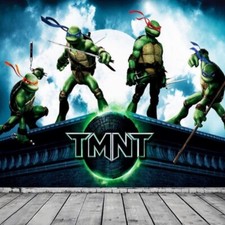 New Kids Ninja Turtles Wallpaper Bedroom Wallpaper Birthday Gift Customized Size