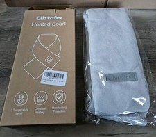 Heated Scarf USB Neck Heating Pad Soft Washable Power Bank, NOT Included, NIB