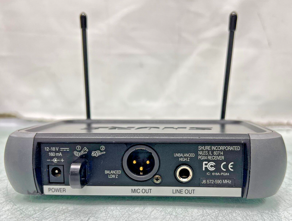 SHURE PGX4 ワイヤレスシステム　ヘッドセット SHURE PGX4 ワイヤレスシステム ヘッドセット SHURE PGX4