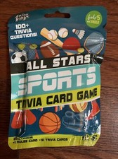 Sports Trivia Card Game NEW