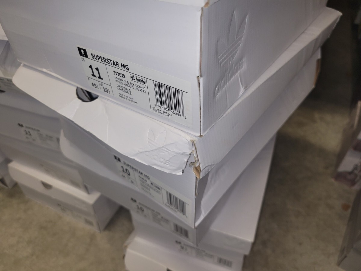 adidas SUPERSTAR MG SHOES FV3029 Cloud White / Core Black