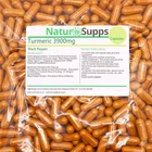 Turmeric Curcumin Capsules 3900mg + Black Pepper - 95% Curcuminoids NaturSupps