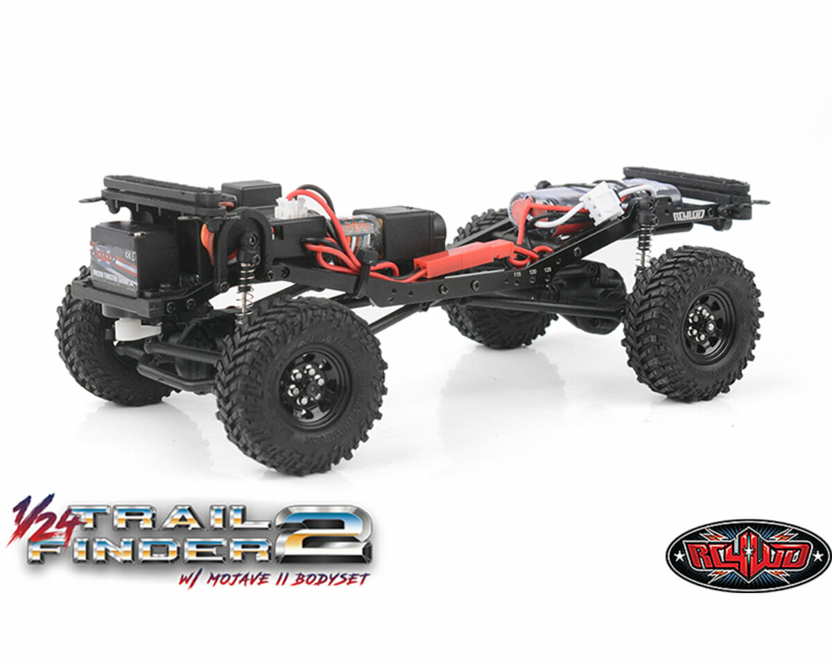 RC4WD 1/24 Trail Finder 2 RTR mit Mojave II Hard Karosserie rot