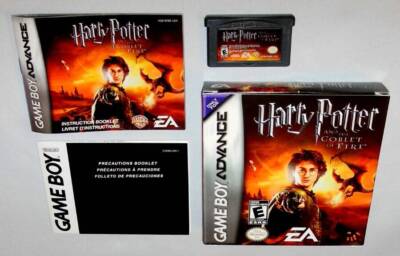 Nintendo Game Boy Advance GBS Harry Potter And The Goblet Of Fire Game Complete