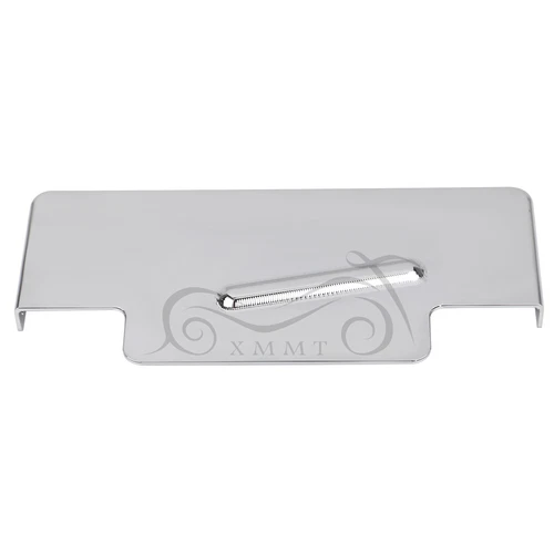 Chrome Battery Top + Side Cover For Harley Dyna Super Wide Glide Low Rider FXDL - Picture 11 of 16