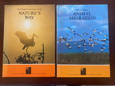 Vintage Animal Migration Von Frisch HC Book Natures Way HC Book1969 Collins