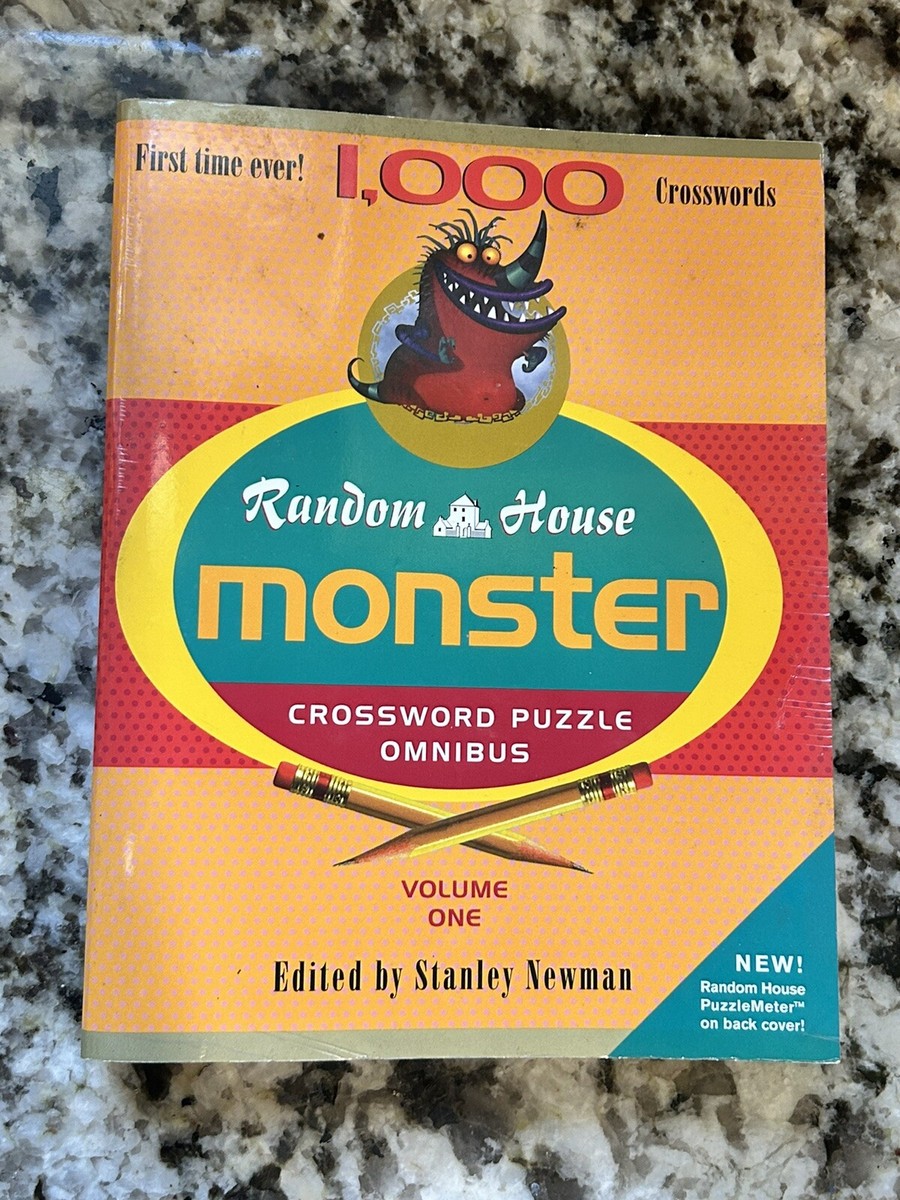 Random House Monster Crossword Puzzle Omnibus, V-1 (4 Puzzles Done)  9780812932133| eBay
