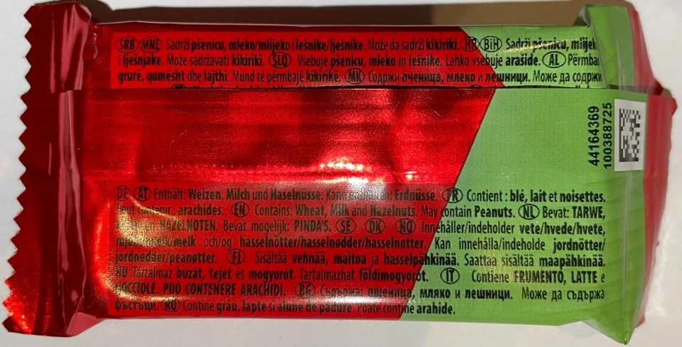 1x Unit KitKat Mini MIX Hazelnut — 0.49 oz (Two Bars / Unit) - Image 2 of 4