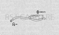 Klarius VO480A Auspuff Heckbox FüR S80 V70 1.6 2.0 2.4 06>
