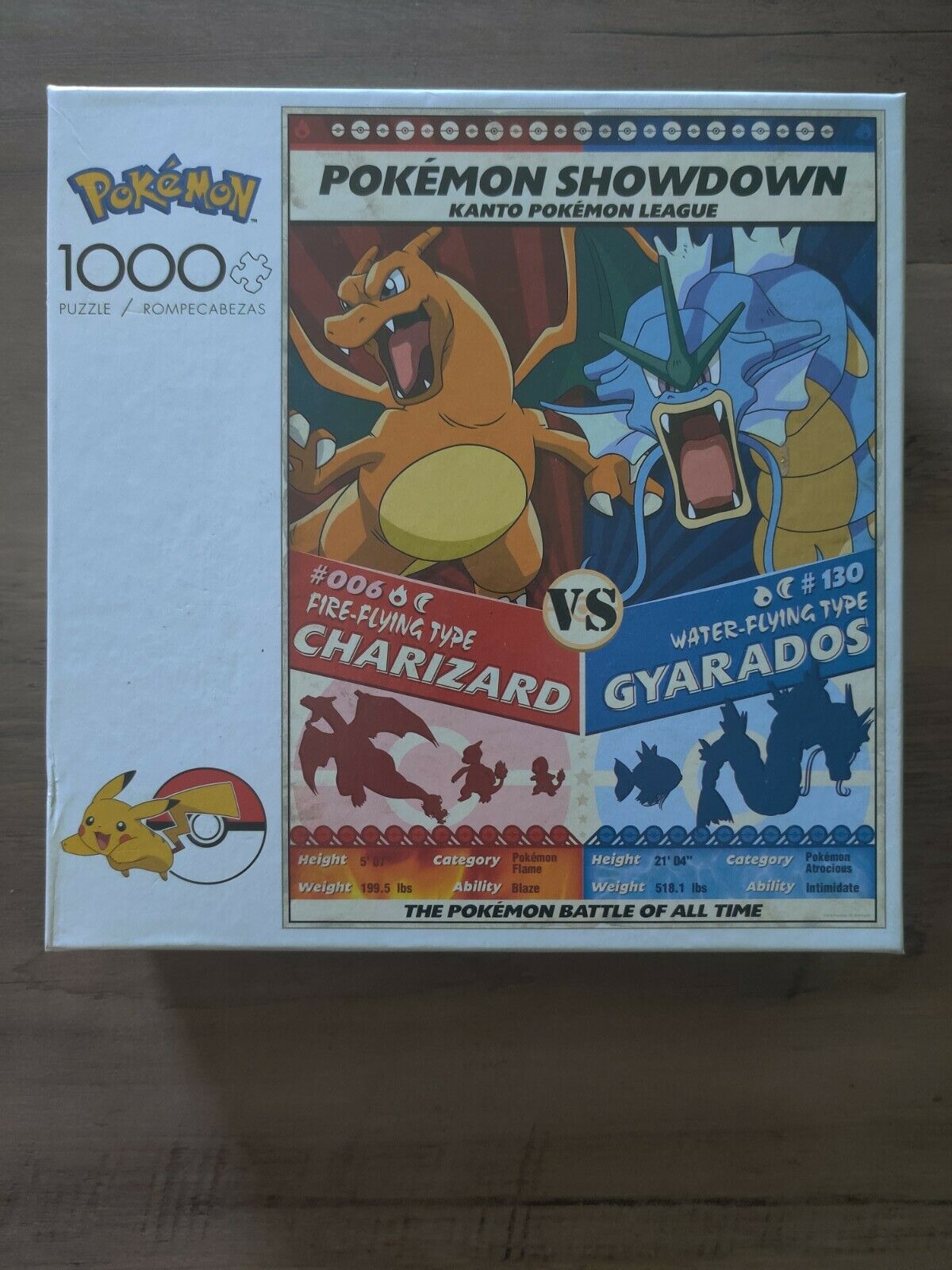 Pokemon Showdown, Charizard Vs Gyarados - Buffalo Games - 1000 Pieces :  r/Jigsawpuzzles