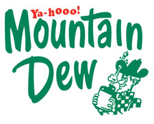 Vintage Mountain Dew Logo Mens Embroidered Polo XS-6XL, LT-4XLT New