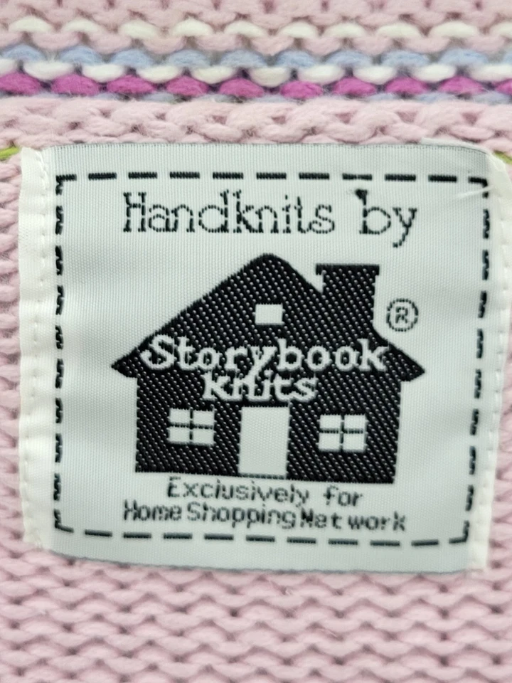 Cárdigan Suéter Tejido Libro de Cuentos Para Mujer Plus 3X Bordado Floral Lentejuelas Artístico Foto 3 de 4