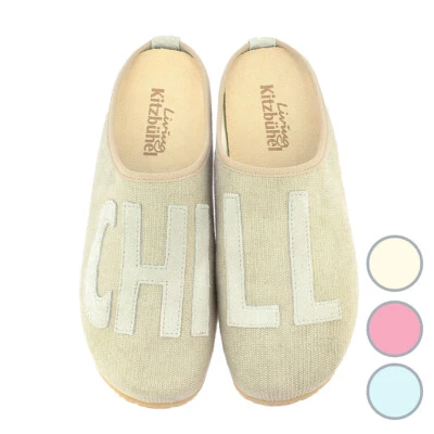 Living Kitzbühel - Unisex - Cotton - Chill - Pantoffeln - Hausschuhe - Atmungsak