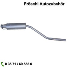 für Opel Astra F 1.4 1.6 1.8 2.0 1.7 TD Schalldämpfer Auspuff Mitteltopf a*