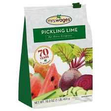 Mrs. Wages Pickling Lime (1-Pound Resealable Bag), Green
