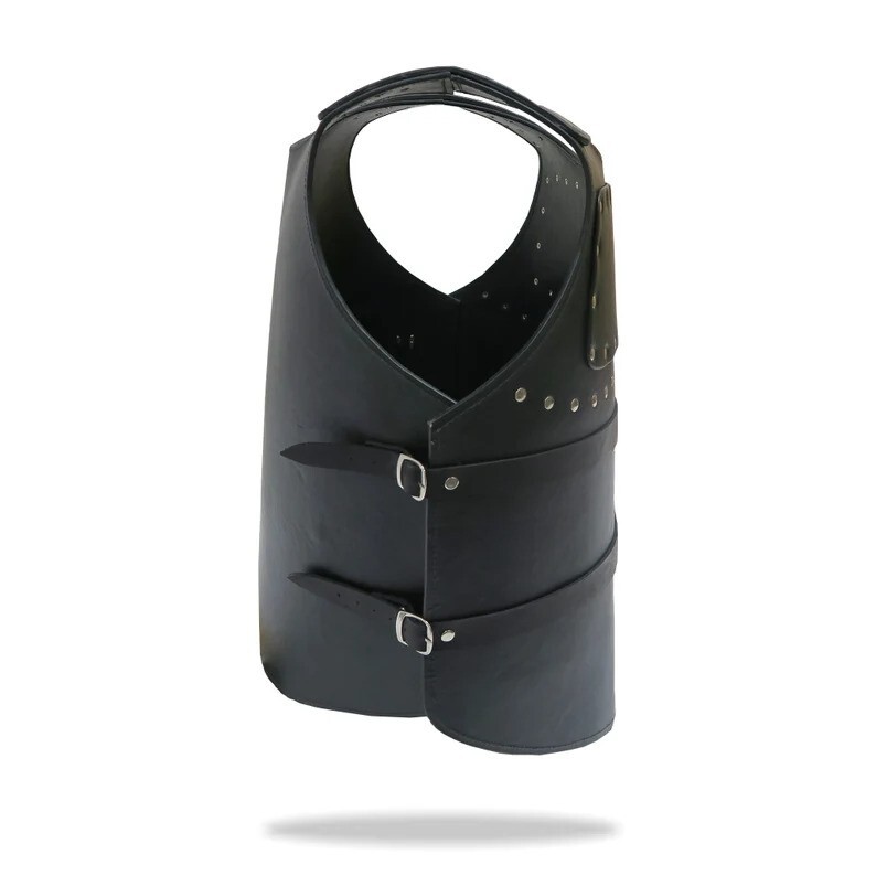 Medieval Suit of Armor Faux Leather Armor Jacket! One Size, Fits Most, Black