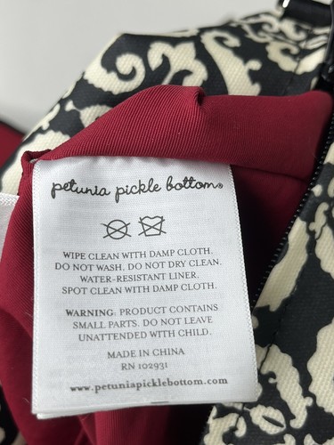 Petunia Gurkenboden Designer Windeltasche Rucksack verstellbare abnehmbare Riemen - Bild 9 von 18